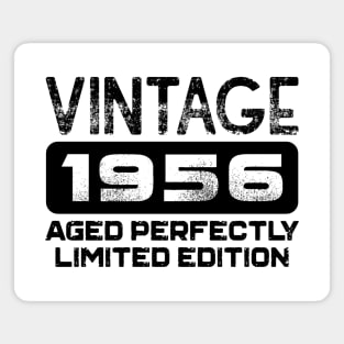 Birthday Gift Vintage 1956 Aged Perfectly Magnet